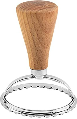 Ravioli Ausstecher Former, Plätzchenform-Ausstecher Ravioli-Former Mit Holzgriff Und Pizza-Teiler, Quadratische Runde Dreieck Herz Maker Form Raviolischneider Für Ravioli, Pasta, Knödel Werkzeug