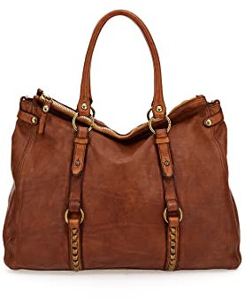 Campomaggi Handtasche Leder 39 cm