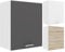 VCM Küchenschrank hängend | Maße ca. H. 60 x B. 50 x T. 31 cm | Hängeschrank mit Zwei Fächern | Küchenmöbel – Esilo