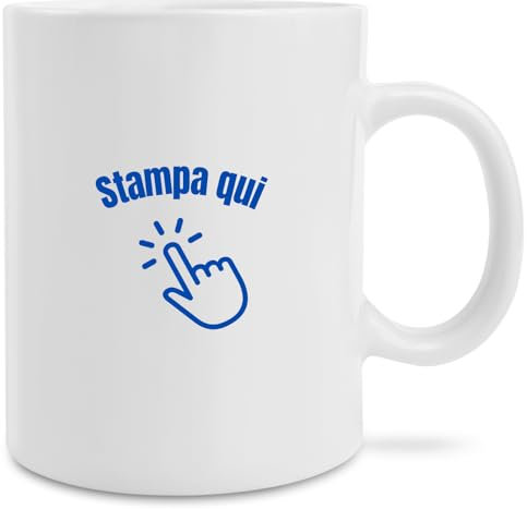 Tazze Personalizzate Promozionali Mug in Ceramica Gadget Aziendali o per Eventi Pubblicitari con Stampa del Logo o Frase per Aziende, Fiere Personalizzabili (45)