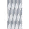 VIRSUS Tenda a Piastrine Antimosche in PVC 4130, misura 120x230 cm, tenda per porte e finestre, moschiera a pannello, Frangivista e Decorazione, zanzariera per insetti (Rombi Bianchi e Grigi)