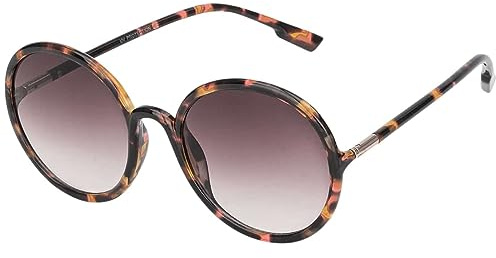 BEZLIT Runde Damen Sonnenbrille UV400 Kategorie 3 – Designer Sonnenbrille mit Rundgläsern, Kunststoffgestell, Farbverlauf Gläser, Vintage Retro Sonnenbrille für Sommer Urlaub Strand