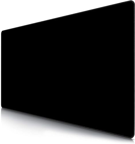 TITANWOLF - Tapis de Souris XXL 1200x600 mm, Tapis de Table Gaming Surdimensionné Extra Grand XXXL, Précision et rapidité, pour Souris et Clavier Roccat Razer Logitech Noir