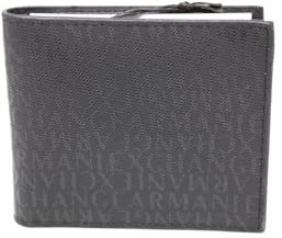 Armani Exchange Portefeuille avec porte-cartes Bifold Ivan 958097CC831, bleu, Taglia Unica, Avec porte-cartes