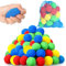 VEYLIN Wasserschlacht Bälle，30 Stück Wasserbomben Bälle, Wiederverwendbare Wasserbälle, Baumwoll Wasserbomben für PoolParty, Strand Strand, Jungen und Mädchen Spaß(30pcs)