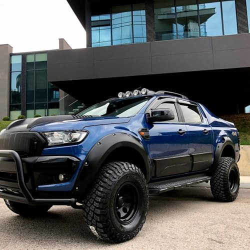Kotflügelverbreiterungen kompatibel mit FORD Ranger T6 T7 T8 2012 bis 2022 4 Tlg mit ABE TÜV