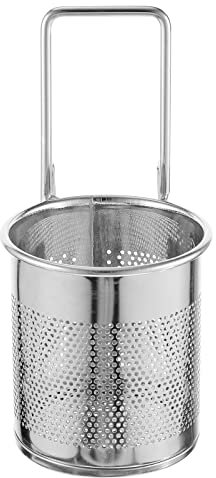 DEARMAMY Panier À Fondue Chinoise En Acier Inoxydable 6.5 Pouces Avec Crochet Panier Filtrant Suspendu Pour Pot Chaud Cuisine Maison Et Restaurant