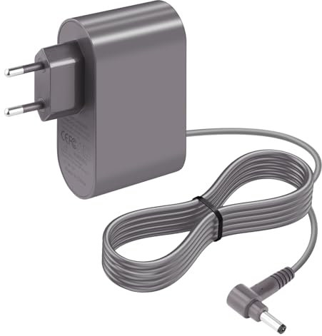 LOPHE 30,45V Ladekabel Ladegerät für Dyson V10 V11 V12 V15, Staubsauger Ladegerät Staubsauger Netzteil Adapter Charger Cordless Vacuum Cleaner AC Adapter Charger