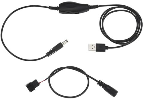Create idea 1 Sets 116cm Fan Speed ????Controller Usb 5v Step Up Boost To Dc 12v With 3/4 Pin 30cm Fan Connector Cable For Speed And Temperature Control