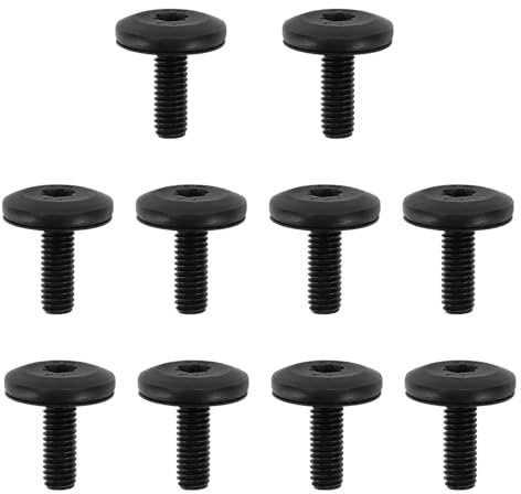 ECSiNG 10 Stück Auto-Frontblende Motorraum Scheinwerferschrauben Innenblume T30 M6x17 OE07146959923 Kompatibel mit BMW 1er-Reihe 3er-Reihe 57er-Reihe