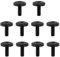 ECSiNG 10 Stück Auto-Frontblende Motorraum Scheinwerferschrauben Innenblume T30 M6x17 OE07146959923 Kompatibel mit BMW 1er-Reihe 3er-Reihe 57er-Reihe
