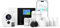 XNY 4G/WiFi Alarmas para Casa con Cámara Vigilancia WiFi Exterior Sin Cables Batería Recargable, Sistema de Seguridad para el Hogar con Alarma, Kit Alarma casa con App, Compatible con Alexa