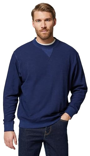 Scotch & Soda Herren Garment Dye Structured Crewneck Sweatshirt Sweatshirt (1er Pack)