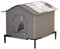 MagiDeal Insulated Outdoor Cat House Waterproof for Outdoor Cats Kitty Pet House Dog House Bed Warm Elevated Feet Stray Cat Shelter for Barn Porch Outside Cat Tent with Legs, L