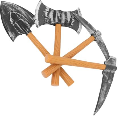 Holibanna 4 Stücke Zwerg Spitzhacke Schaufel Set Schaum Requisiten für Cosplay Halloween Bühne Leistung