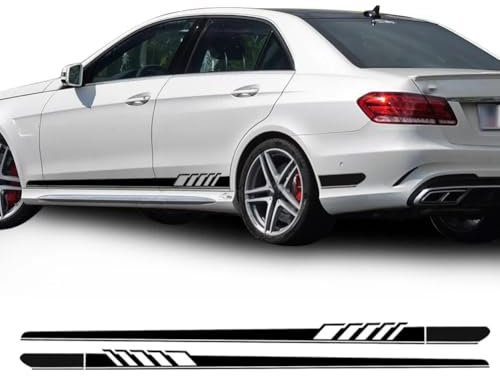 Edition 1 Style Side Stripe Aufkleber, für Mercedes Benz W212 E Klasse E63 AMG Aufkleber Aufkleber