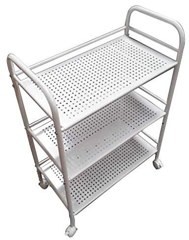 Carrito multifunción de acero inoxidable con almacenamiento de vino y panel de metal hueco, carrito portátil para cocina, isla de comedor y uso en hoteles