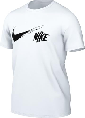 Nike Dri-Fit Trainings-T-Shirt Für Herren, White, HV4129-100, XL