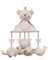 Baby Crib Mobile con música y luz, juguete de cuna, proyectores Rating Rattles Toys Baby Mobile Gift Toy para 0-24 Moths Boys and Girls