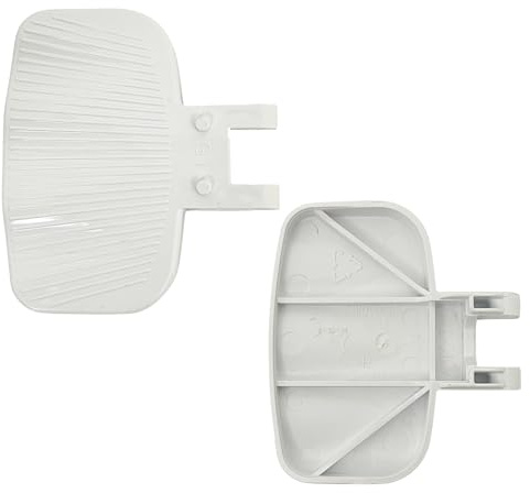 Genuine Replacement Washing Machine Door Handle Compatible With Bush WMDF612W WMDF714W WMDF814W WMNB712EW - White