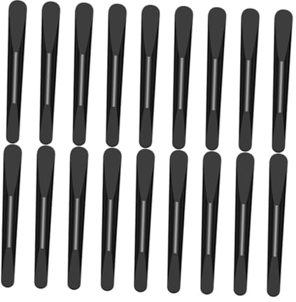 BELLIFFY 50 Stück Kosmetikspatel Kunststoff Makeup Spatel Mixer Oberfläche Praktisch zum Mischen von Gesichtscremes Foundation Lippenstift DIY Kosmetikspatel für Masken und Cremes