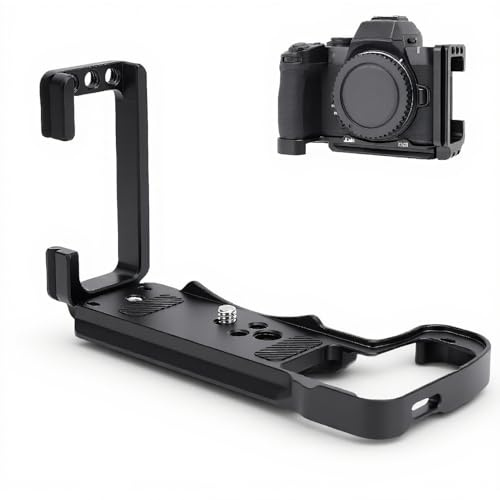 YUEHISY Camera L Bracket, Quick Release Plate for Z50II, Vertical Horizontal Switching, Compatible with Stabilizer Tripod Monopod