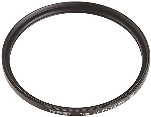 Tiffen 77UVP - Filtro protettivo UV, 77 mm, colore: nero
