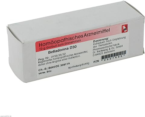 BELLADONNA D 30 Globuli 10 g