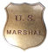 Denix US Marshall Badge messingf. Sheriff Stern Cowboy Western