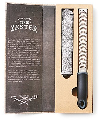 noTrash2003 Exclusive Metal Cheese Grater Set for Cheese, Parmesan, Nutmeg, Lemon etc Slicer with Glove for Cooking