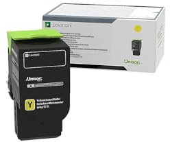 Lexmark Yellow Ultra High Yield Toner Cartridge Tonereinheit Schwarz