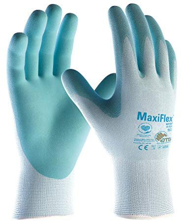 ATG Handschuhe 34-824 Montagehandschuhe MaxiFlex Active hellblau 7 (S)
