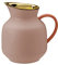 Stelton Isolierkanne Amphora - Teekanne, Thermoskanne, Thermosflasche - 1-Liter-Kunststoffkanne mit Thermo-Glaseinsatz - Zubehör für Haushalt, Küche, Esszimmer - Mattes Finish, Soft Peach
