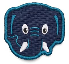 Affenzahn Klett Badge | Mit verschiedenen Tiermotiven, passend für den Daydreamer Abenteuer Rucksack und individuell austauschbar