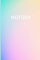 NOTIZBUCH: Notizbuch 120 Seiten liniert 6x9 Zoll Pastell