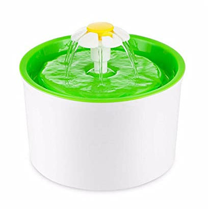 RTHGTFGW Gamelle Chien 2.4L Distributeur automatique de chat automatique de chien Distributeur de fontaine de compagnie d'alimentation en eau LED Fiche de machine à boire intelligente for animaux de c