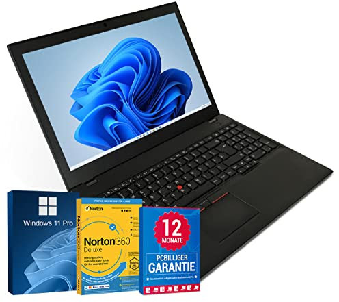 Lenovo ThinkPad T560 15,6 Zoll Full HD Laptop Intel Core i5-6300U@ bis zu 3 GHz 8 GB 256 GB SSD mit Windows 11 Pro & GRATIS Antiviren-Software inkl. 12 Monate Garantie (Generalüberholt)