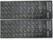 Wudaizhi Ukrainische Tastaturaufkleber 2pcs Ersatz Nicht Transparent Schwarzer Buchstaben Alphabet Aufkleber Für Jeden Tastatur -Laptop -Desktop -pc Geeignet