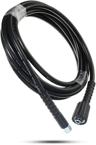 YUET Tubo Flessibile per idropulitrici 10M, Tubo per Idropulitrice, M14 x M22 (14 mm), per il Lavaggio dell'auto e la Pulizia del Giardino