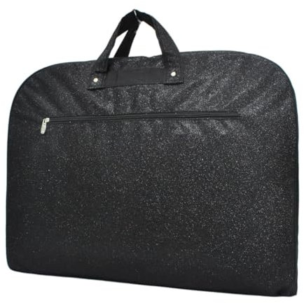 NGIL Glitter Cheer Dance and Competition Reisebegleiter Hängender Kleidersack für Mädchen, Glitter-Schwarz, Reisen