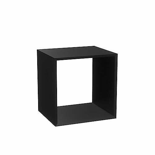 CDF Malax Regaleinsatz | Farbe: Schwarz | Modern | Ideal für Kinderzimmer, Teenager, Jugendzimmer | Einfache Montage