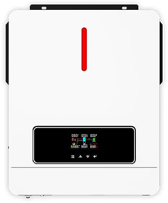 Y&H Onduleur hybride solaire marche/arrêt 6,2 kW 24 V/48 V AC 220 V deux charges puissance de sortie MPPT 120 A chargeur solaire puissance PV max entrée 6500 W avec communication WiFi