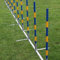 Agility-Slalom-Set, Stangen-Set, Profi – 12 Stangen – gerade – Slalomstangen – Slalomstangen – Hundetraining, Sport und Wettkampf – Agility und Agility-Hund – Outdoor-Agility-Ausrüstung