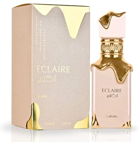 Lattafa Eclaire EDP Spray 100ML (3.4 OZ) Long Lasting & Enchanting Fragrance For Women.