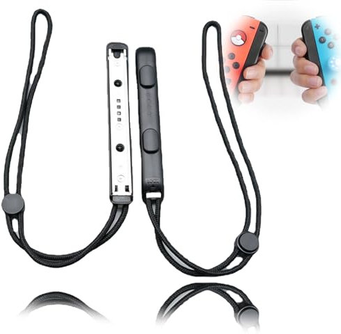 ZmdecQna 1 Paar Gamepad Handschlaufe, Joy-Con Gamepad Griffschloss, Gamepad Griffschloss, für Nintendo Switch Controller