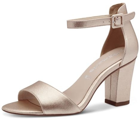 Tamaris Femme Damen 1-28096-42 Sandale à Talon, Rose Glam, 38 EU