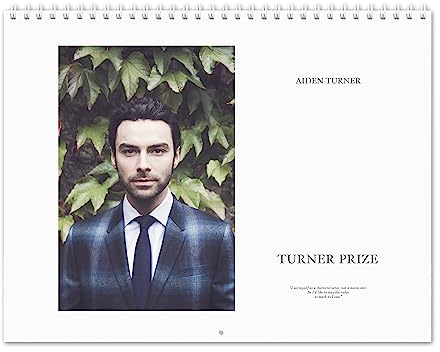 Aidan Turner Vol.2-2027 Wall Calendar