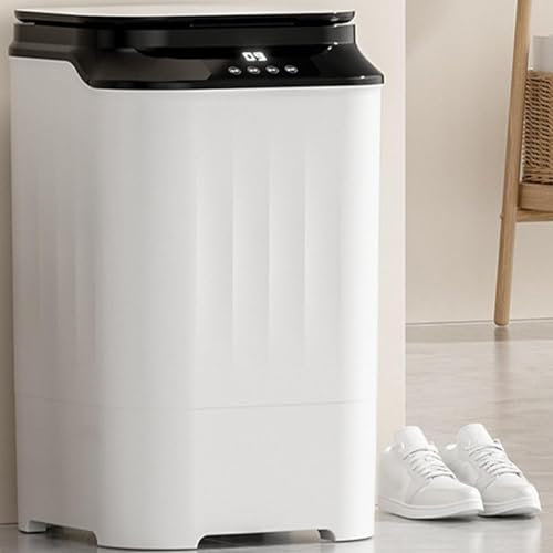 Lavadora de zapatos eléctrica portátil, limpieza automática con pantalla táctil, IPX4 impermeable, ideal para dormitorios, hogar y camping