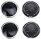 ZUOBYMBC 4 Pièces Cache-Moyeu pour Audi SLine A3 A4 A5 A6 A7 A8 TT V8 RS3 RS5 Q3 Q5 Q7 69mm,Cache Moyeux,Cache de Roue Centrale,Auto Cache Moyeux Capuchons De Centre,Jante Centre D'emblème,Black