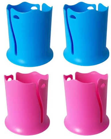 UQMIQURA 4 Stück Getränkehalter für Paddleboards, Universeller Kajak Wasserflaschenhalter Paddle Board Zubehör, Multifunktionaler Anti-Umkipp-Getränkehalter Surfbrett-Getränkehalters für Surfbretter
